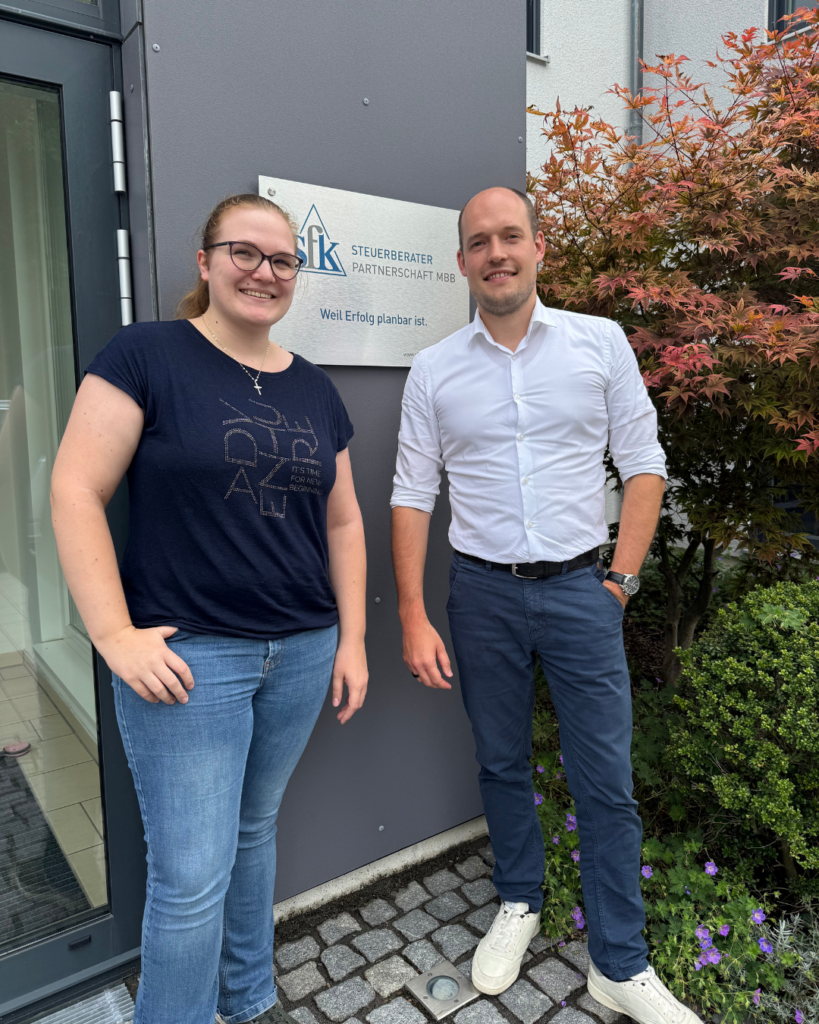 Herzlich willkommen, Gertrud! Unsere neue Auszubildende startet bei sfk